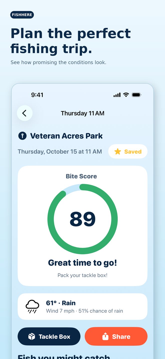 Bite Score of 89: Great time to go!