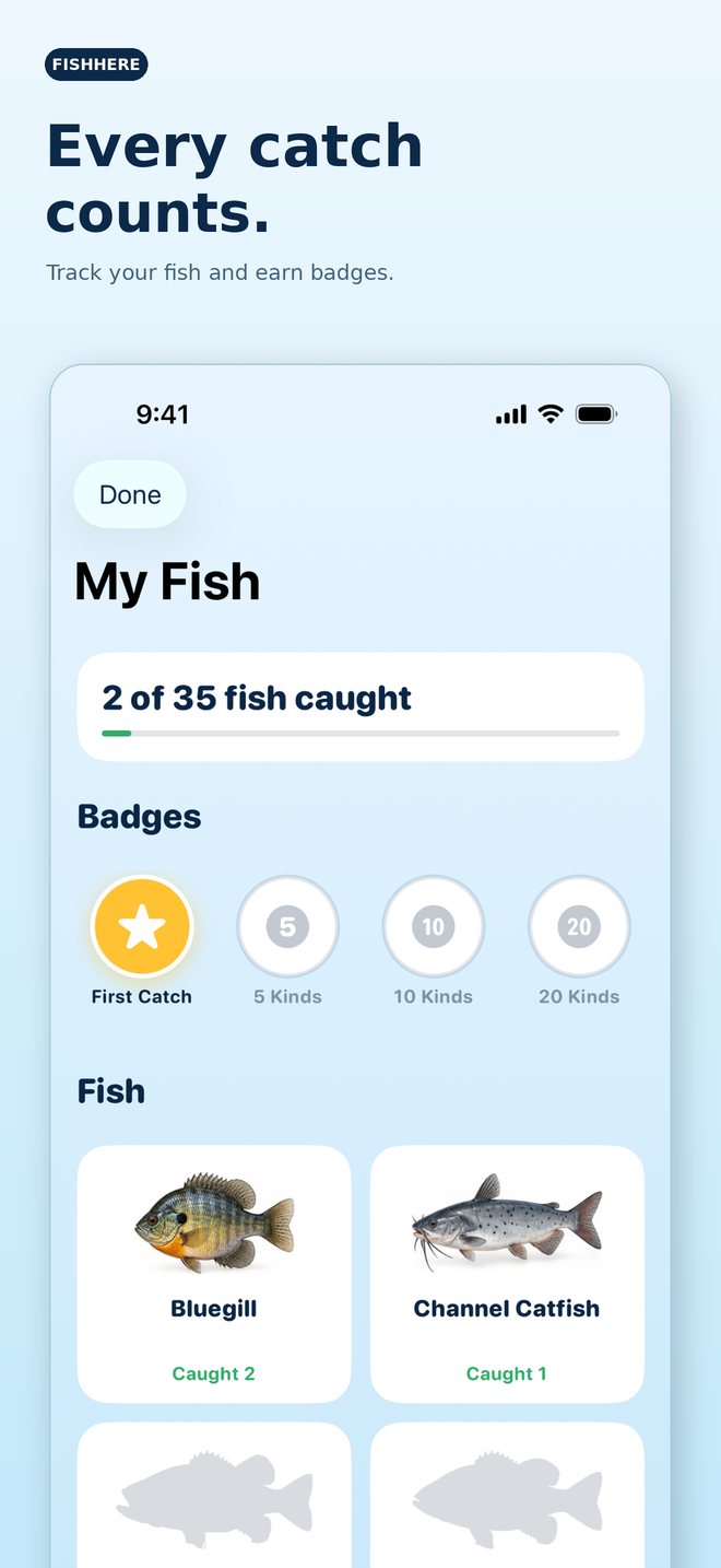 Every catch counts.